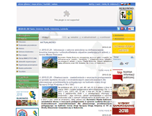 Tablet Screenshot of bukowno.pl